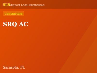 SRQ AC — Contractors in Sarasota, FL