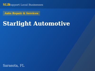 Starlight Automotive — Auto Repair & Services in Sarasota, FL