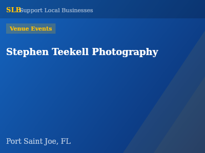 Stephen Teekell Photography — Venue Events in Port Saint Joe, FL