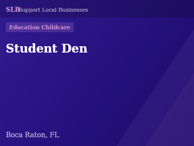 Student Den — Education Childcare in Boca Raton, FL