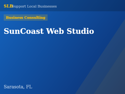 SunCoast Web Studio — Business Consulting in Sarasota, FL