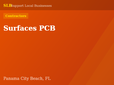 Surfaces PCB — Contractors in Panama City Beach, FL