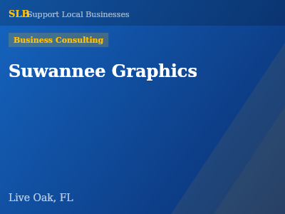 Suwannee Graphics — Business Consulting in Live Oak, FL