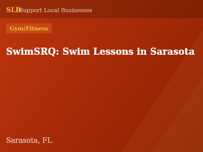 SwimSRQ: Swim Lessons in Sarasota — Gym/Fitness in Sarasota, FL