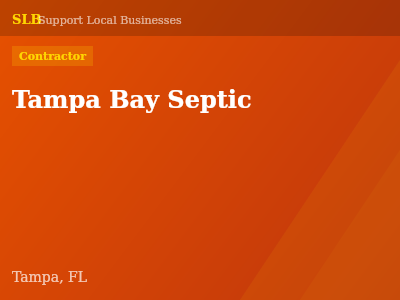 Tampa Bay Septic — Contractor in Tampa, FL