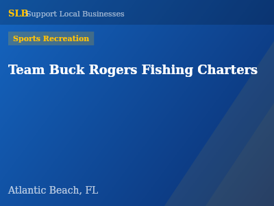 Team Buck Rogers Fishing Charters — Sports Recreation in Atlantic Beach, FL