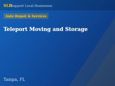Teleport Moving and Storage — Auto Repair & Services in Tampa, FL