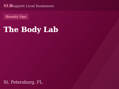 The Body Lab — Beauty Spa in St. Petersburg, FL