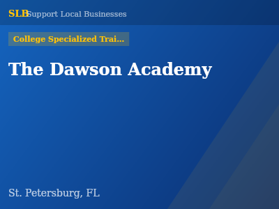 The Dawson Academy — College Specialized Training in St. Petersburg, FL