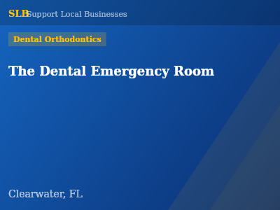 The Dental Emergency Room — Dental Orthodontics in Clearwater, FL