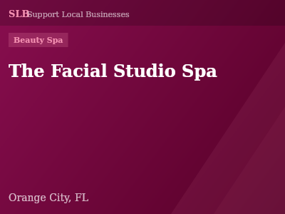 The Facial Studio Spa — Beauty Spa in Orange City, FL