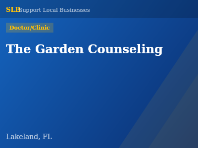 The Garden Counseling — Doctor/Clinic in Lakeland, FL