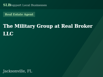 The Military Group at Real Broker LLC — Real Estate Agent in Jacksonville, FL