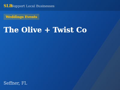 The Olive + Twist Co — Weddings Events in Seffner, FL
