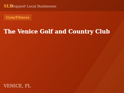 The Venice Golf and Country Club — Gym/Fitness in VENICE, FL