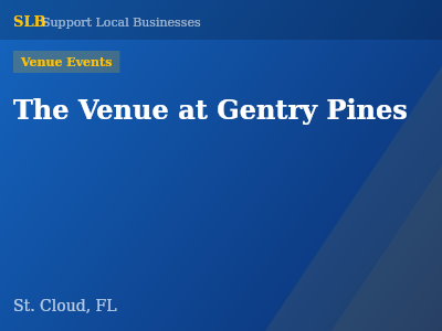 The Venue at Gentry Pines — Venue Events in St. Cloud, FL