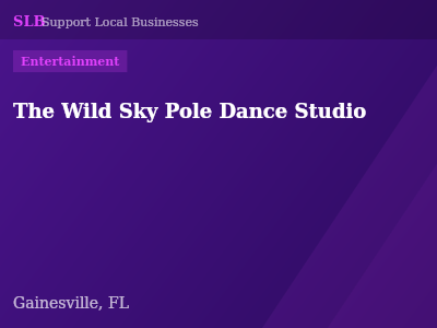 The Wild Sky Pole Dance Studio — Entertainment in Gainesville, FL