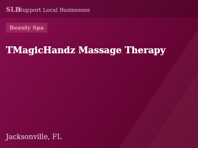 TMagicHandz Massage Therapy — Beauty Spa in Jacksonville, FL