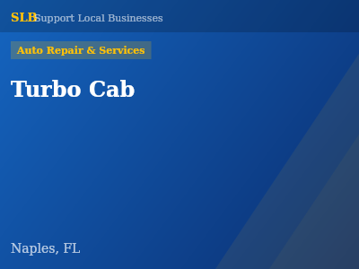 Turbo Cab — Auto Repair & Services in Naples, FL