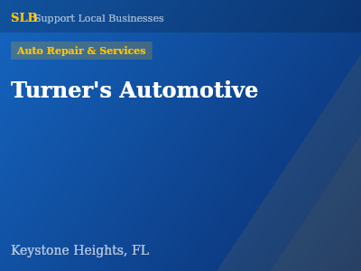 Turner's Automotive — Auto Repair & Services in Keystone Heights, FL