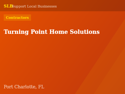 Turning Point Home Solutions — Contractors in Port Charlotte, FL