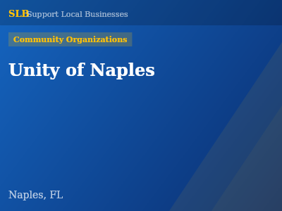 Unity of Naples — Community Organizations in Naples, FL