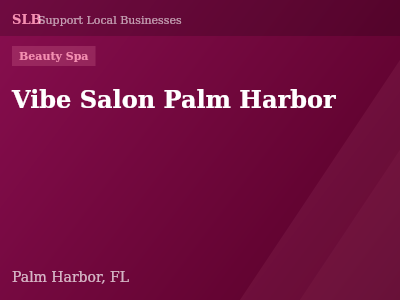 Vibe Salon Palm Harbor — Beauty Spa in Palm Harbor, FL