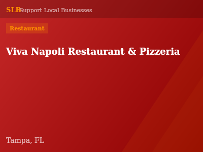 Viva Napoli Restaurant & Pizzeria — Restaurant in Tampa, FL