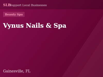 Vynus Nails & Spa — Beauty Spa in Gainesville, FL