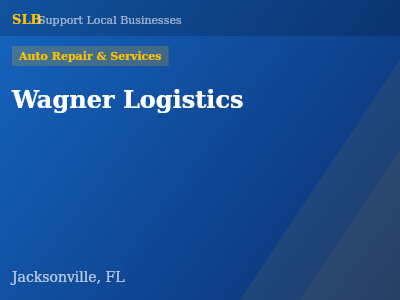 Wagner Logistics — Auto Repair & Services in Jacksonville, FL