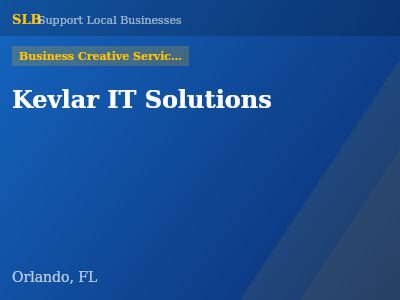 Kevlar IT Solutions — Business Creative Services in Orlando, FL