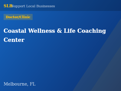 Coastal Wellness & Life Coaching Center — Doctor/Clinic in Melbourne, FL