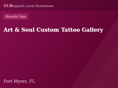 Art & Soul Custom Tattoo Gallery — Beauty Spa in Fort Myers, FL