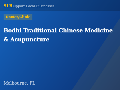 Bodhi Traditional Chinese Medicine & Acupuncture — Doctor/Clinic in Melbourne, FL