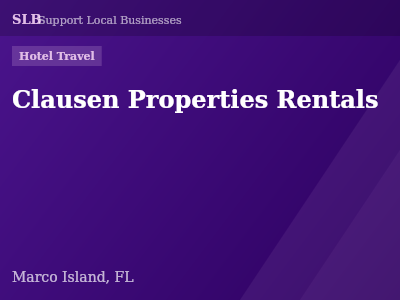 Clausen Properties Rentals — Hotel Travel in Marco Island, FL