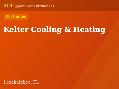 Kelter Cooling & Heating — Contractor in Loxahatchee, FL