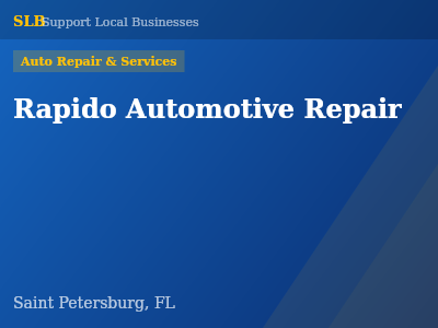 Rapido Automotive Repair — Auto Repair & Services in Saint Petersburg, FL