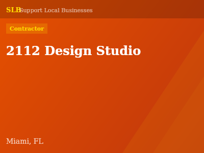 2112 Design Studio — Contractor in Miami, FL