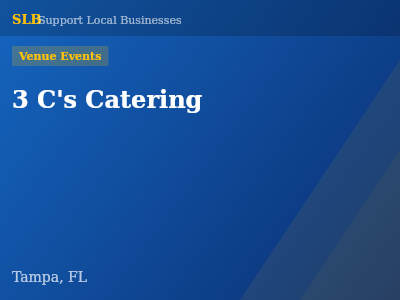 3 C's Catering — Venue Events in Tampa, FL