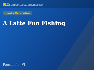 A Latte Fun Fishing — Sports Recreation in Pensacola, FL
