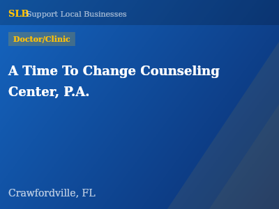 A Time To Change Counseling Center, P.A. — Doctor/Clinic in Crawfordville, FL