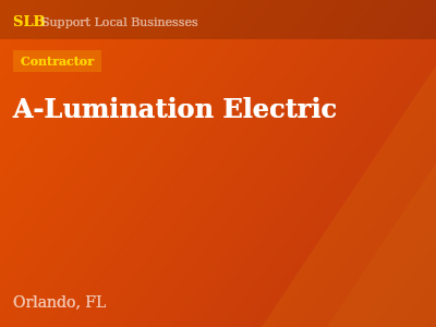 A-Lumination Electric — Contractor in Orlando, FL