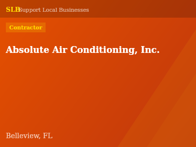 Absolute Air Conditioning, Inc. — Contractor in Belleview, FL