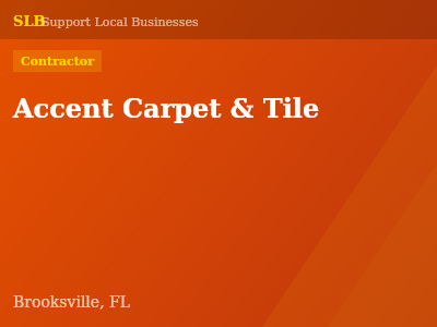 Accent Carpet & Tile — Contractor in Brooksville, FL