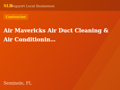 Air Mavericks Air Duct Cleaning & Air Conditioning Seminole — Contractor in Seminole, FL