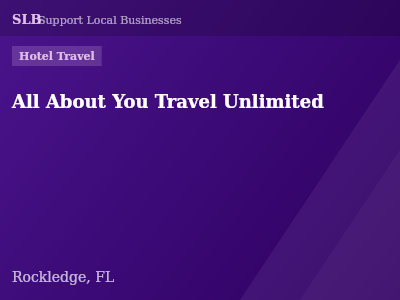 All About You Travel Unlimited — Hotel Travel in Rockledge, FL