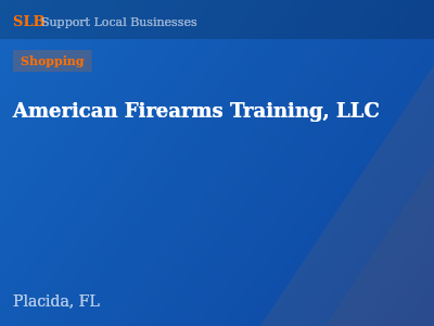 American Firearms Training, LLC — Shopping in Placida, FL