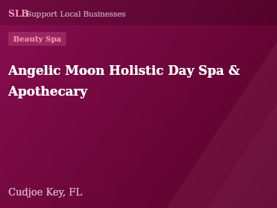 Angelic Moon Holistic Day Spa & Apothecary — Beauty Spa in Cudjoe Key, FL