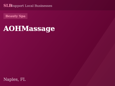 AOHMassage — Beauty Spa in Naples, FL