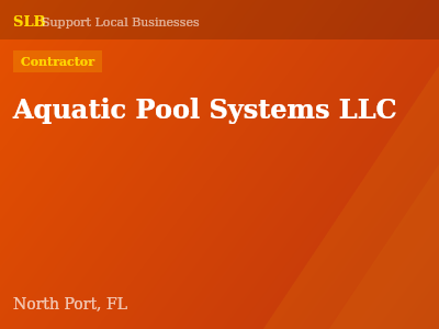 Aquatic Pool Systems LLC — Contractor in North Port, FL